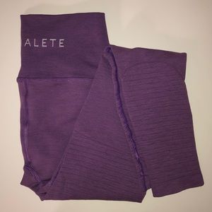 Alphalete R6 Revival Leggings ultra violet size M